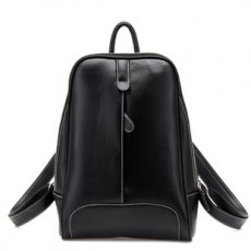 กระเป๋าเป้ แฟชั่นเกาหลีสะพายหลังสวยน่ารักอินเทรนด์ นำเข้า สีดำ - พร้อมส่งBBB0417 ราคา1100บาท