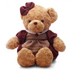 ตุ๊กตาหมีเท็ดดี้ ของขวัญพิเศษ น้องหมีผู้หญิงน่ารักมาก - พร้อมส่ง027