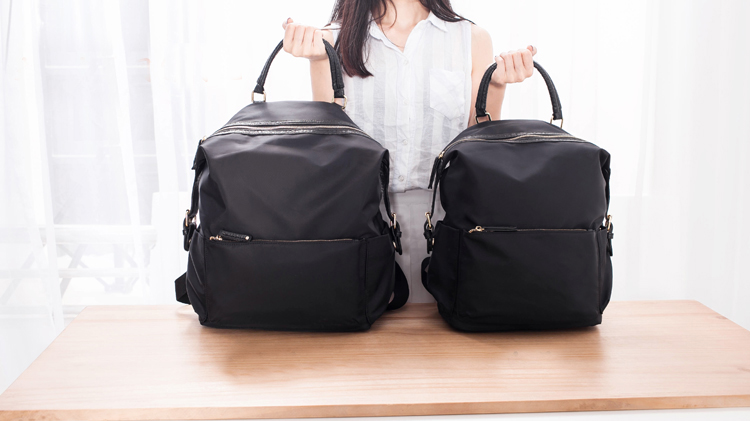 กระเป๋าเป้สะพายหลังผ้าไนลอน แฟชั่นเกาหลีเดินทางท่องเที่ยวมี2ไซส์ชายหญิง นำเข้า - พรีออเดอร์IS1050 ราคา1890บาท